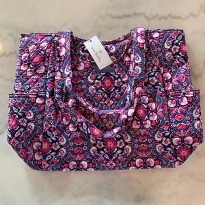 Vera Bradley Large Glenna - Magenta Medallion
